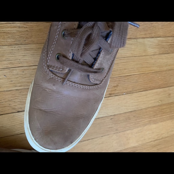 Brown leather keds - Picture 2 of 2
